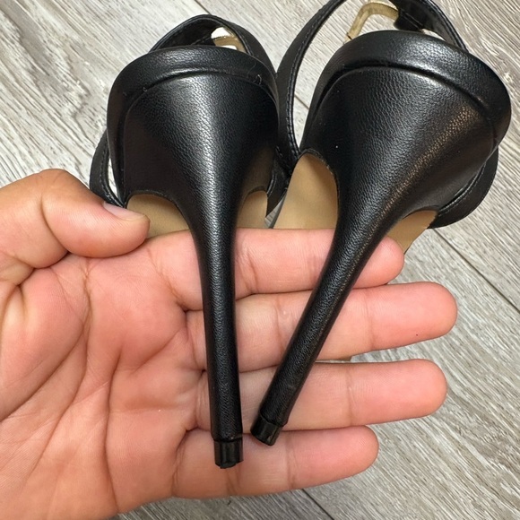 BCBG Black Strappy Heels - Picture 7 of 10